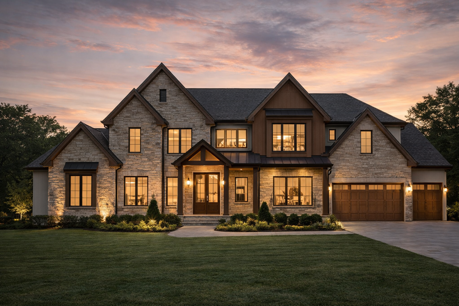 Luxury finish carpentry project by Heritage Builds